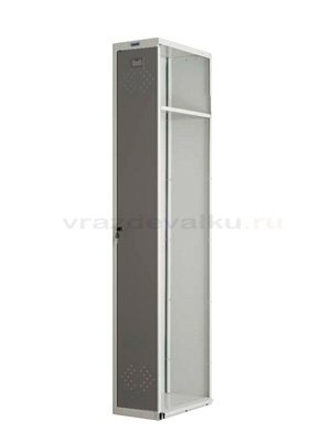 Металлический шкаф для раздевалки Модель LS-001-40 приставная секция