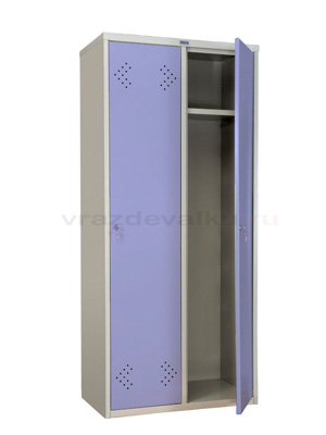 Металлический шкаф для раздевалки Модель LS-21-80